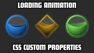 Crazy Cool Liquid Loading Animation Made With Css Custom Properties