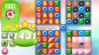 Candy Crush Jelly Saga Level 1431 || 3 Stars 🌟🌟🌟