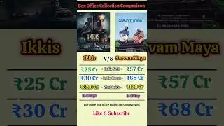 🔥 Box Office Battle: Ikkis vs Sarvam Maya | india & Worldwide Collection Comparison #apnabuzzclub