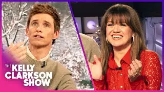 Eddie Redmayne's Christmas Tree COLLAPSED!