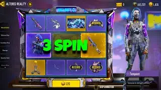 Trying 3 Spins on New Altered Reality Draw - Legendary PPSH-41 Combustion & Tempest in COD Mobile
