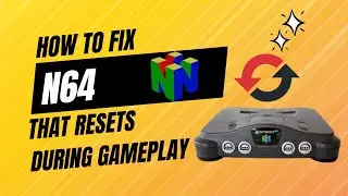 Ремонт N64, которая перезагружается во время игры.