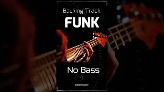FUNK Backing Track - No Bass 🚫𝄢🎸 (Backing Track for Bassists 95 bpm) #bass
