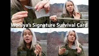 Woniya's Signature Survival card from Grim Survival