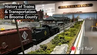 History of Trains and Transportation in Broome County