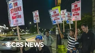 Boeing assembly workers go on strike