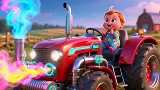 Boom Boom Farm Ride 🐄🚜 | Fun Farm Adventure Song for Kids | Sing Along Playful Music