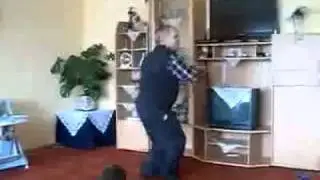 Funny Grandpa Dancing To Techno