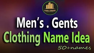 Means clothings business names. Mens were clothing shop names.Fashion name idea. Gents shop names.
