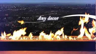 Diamond Fire Glass &reg; - Ultra Stylish Hand Crafted Fire Pit and Fireplace Glass