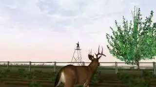 Deer Hunter 2005 - Bow midair killshot on Buck running at 53m!!!