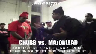 N.O.C Battles Presents-Shots Fired .11/29 Chubb Vs. MajorLead
