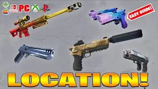 Hand Cannon, Dual Pistols, Heavy Sniper, Hop Rock Dualies, Suppressed Pistol And Boom Sniper Rifle!