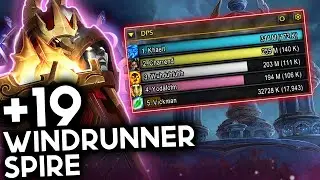 Windrunner Spire +19 feat. Crit wings | Lightsmith Prot Pally | MIDNIGHT BETA M+
