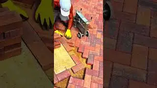 Alat canggih untuk memotong batu bata #shorts
