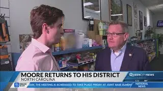 Congressman Moore returns to his district