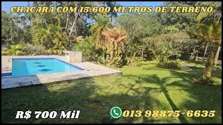 A OPORTUNIDADE de ter sua chácara está aqui! Analisa Permuta, entrada e parcelas e propostas à vista