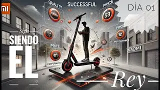 EL MEJOR PATINETE DE TODOS LOS TIEMPOS #xiaomi #challenge RETO 1/30 SUBIENDO VIDEOS DE TECNOLOGIA