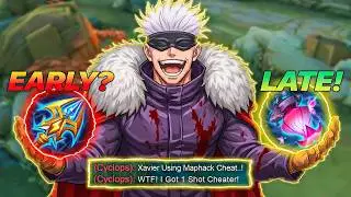 XAVIER NEW ONE SHOT BUILD! 🤯🔥 NEW BROKEN FIRST ITEM FOR EARLY AND LATE GAME DAMAGE HACK | MLBB