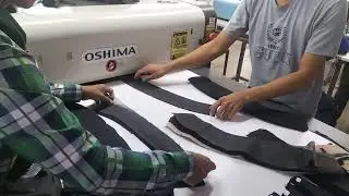 Clothing Manufacturing, Fusing interlining collar