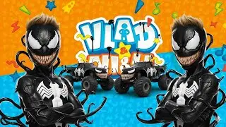Vlad & Niki Venom Monster Truck 🕷️/  Kids Superhero Car Adventure
