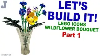 LEGO Icons 2023 Букет полевых цветов 10313, часть 1