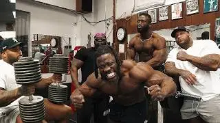 200&rsquo;S DUMBBELLS AT DIAMONDGYM FOR REPS / GAGE THE GUGGERNAUT ELIE CHAMPION HAQQYMUUFITNESS NDOCHAMP