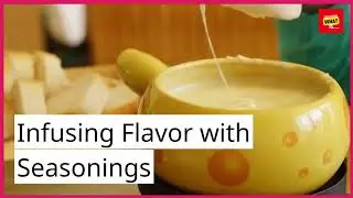 How to prepare Swiss fondue with gooey melted cheese