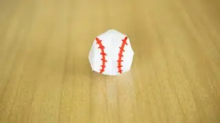 How to Make an EASY Origami Baseball