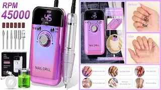 45000RPM Electric Nail Drill Machine Professional Drills|  