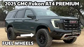 CUSTOM 2025 GMC Yukon AT4!!! New wheels and tires!!