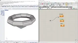 Grasshopper mesh to Shell elements in SAP,STAAD & ETABS.