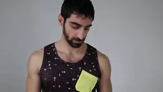 AD655 - DICKMAN MESH TANK TOP