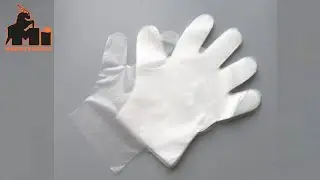 DPPG-G39S3 | 50pcs 25 pairs Disposable Plastic Polythene Gloves