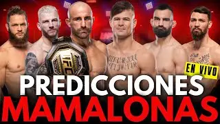 🔴 PREDICCIONES con los viejones UFC 325 // VOLKANOVSKI VS LOPES 2