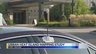 Fort Wayne heat mapping study takes place