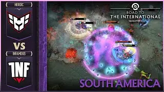 Road to TI! HEROIC vs INFAMOUS - HIGHLIGHTS - The International 2025 CQ: SA | DOTA2