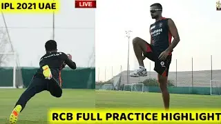 IPL 2021 - Devdutt Padikkal RCB Practice Camp Video Full Highlights Today UAE | Rcb Practice Camp