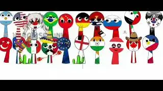 Sprunki OC 20 Sprunki Flag @bombomsprunki @CUKTAK  @SMOOTH_ANIMATION142 @Quizplacess 