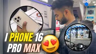 Купил новый iPhone 16 Pro Max😍 #vlog #iphone #распаковка