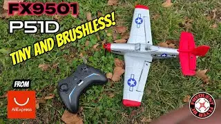 FX9501 Tiny P51D Redtail с Ali Express 🔥
