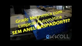 Grade Magn&eacute;tica com Limpeza Autom&aacute;tica
