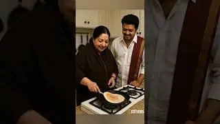 Thalapathy Vijay ft Jayalalitha Amma!! AI GENERATED CONTENT...