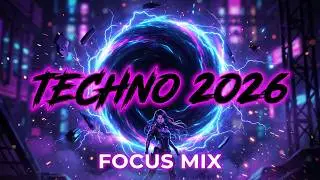 Deep Techno Mix 2025 🌑  I 125 BPM Hypnotic Beats for Gaming & Focus I No Copyright Background Music