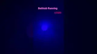 Fun Bath Toys and Fun Color Changing Lights! Bathtub Running ASMR - Blue Lights and Ducky 💕