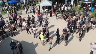 Bad living road show at Frontier Ghost Town Ontario canada july 20,2024 (no audio unfortunately)