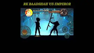 Shadow Fight 2 Powerfull 🔥🔥 Evil Goku Magic RK BAADSHAH Fight 💪💪 With EmpeRor || #Short #Shorts ||