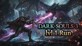 Dark Souls 3: Das Erste mal SL1 Run 🫡 - mein Hass Gebiet Nameless King #9