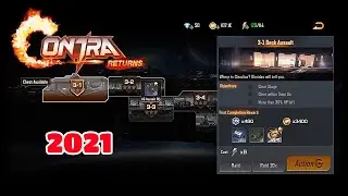 CONTRA RETURNS 2021 GAMEPLAY. CONTRA RETURNS STORY MODE STAGE 3-1 DECK ASSAULT. #CONTRARETURNS.