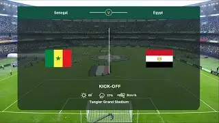 Senegal vs Egypt | 2025 Africa Cup of Nations | Semi-final | PES 2021